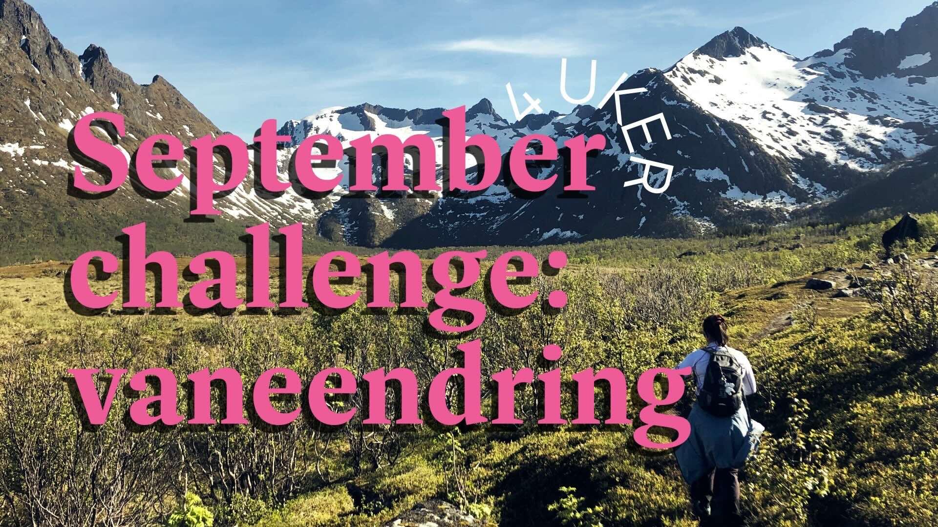 Illustrasjon et fjell med beskrivelse av utfordringen